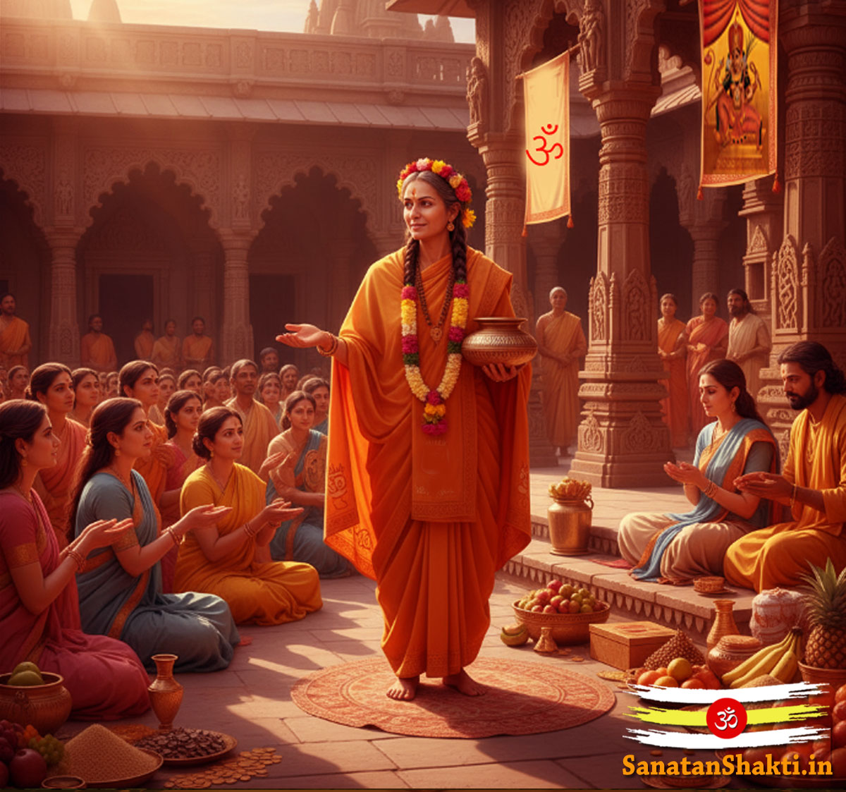 Dakshina Brahmavadini - The Rishika of the 107th Sukta of the Tenth Mandala of the Rigveda