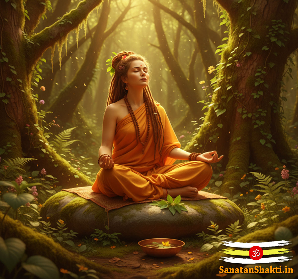 Ghosha - Seer of the 36th and 40th hymns of the tenth chapter of the Rigveda.